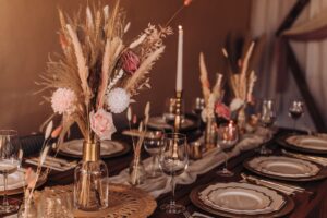 Dekoracje ślubne w stylu boho